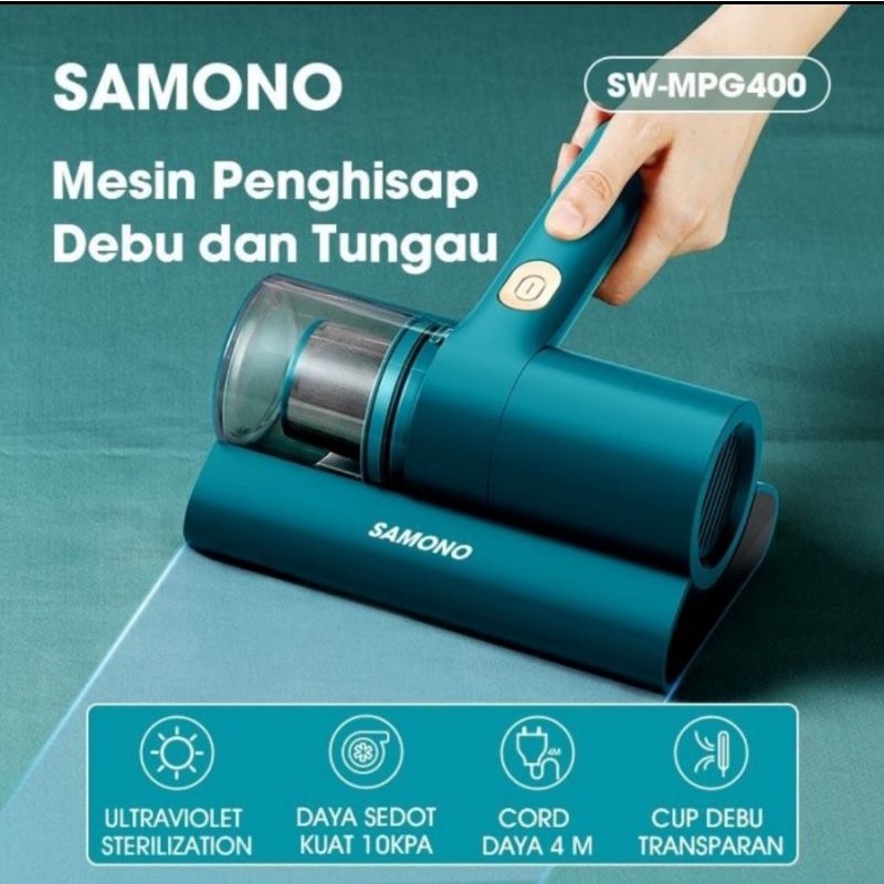 Vacuum Cleaner Portable UV SAMONO SW-MPG400 Penghisap Debu Tungau