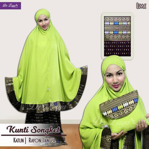 MUKENASONGKET KUNTI POLOS BALI LIME | |BAJU PAKAIAN WANITA MURAH CODE : 10 309 26