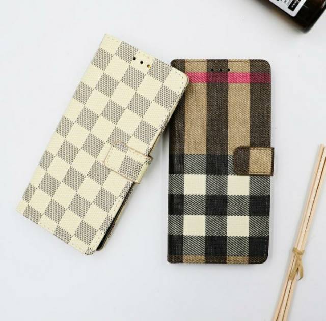 CASE DOMPET KULIT + MAGNET HP / LEATHER FLIP COVER FOR PHONE