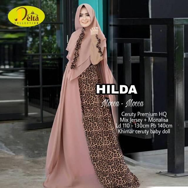 Leopard syar'i set mewah