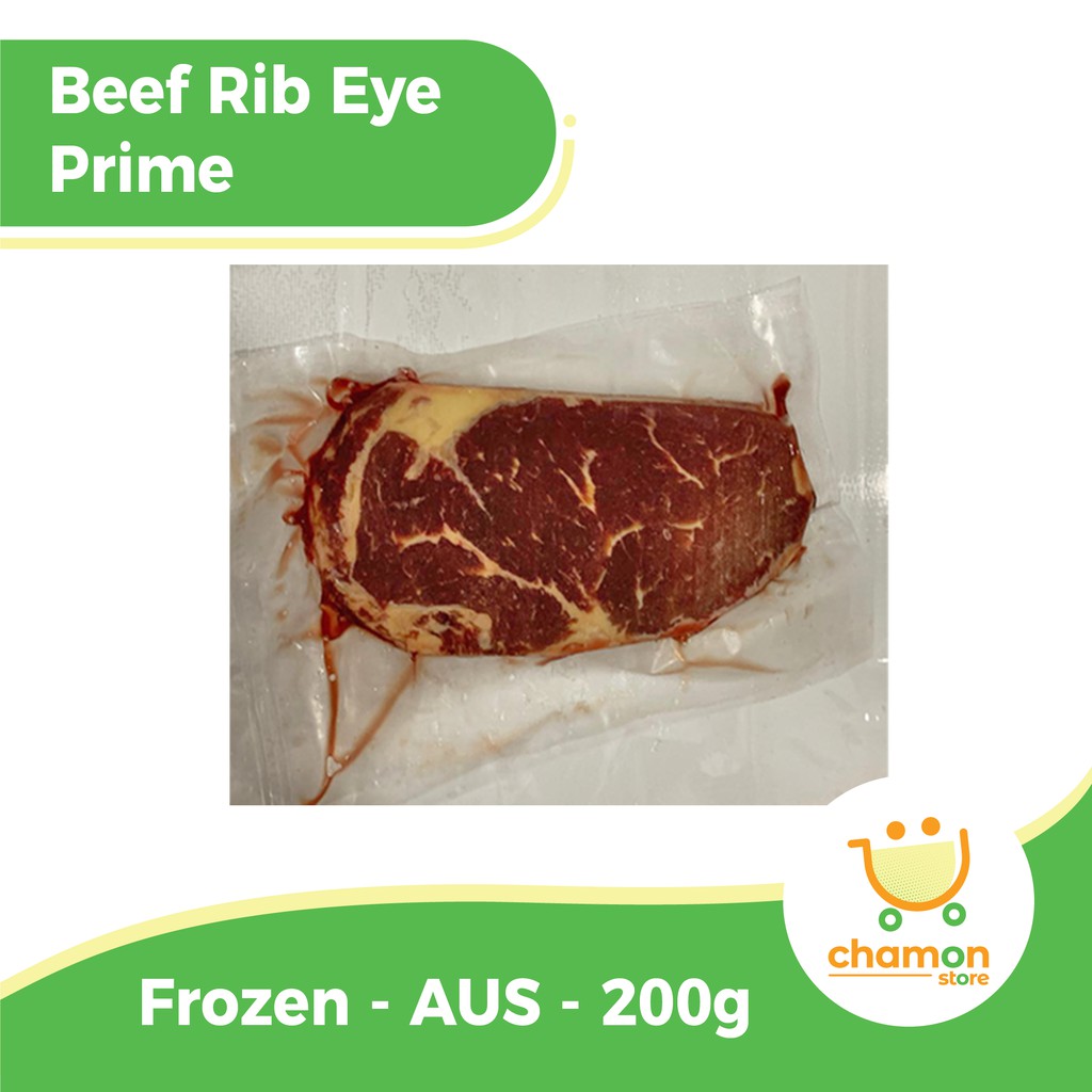 Jual Beef Rib Eye Prime Aus Frozen Beku Per G Shopee Indonesia