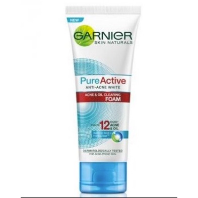 Garnier Facial Foam (Bright Complete/Pure Active/Sakura Glow)