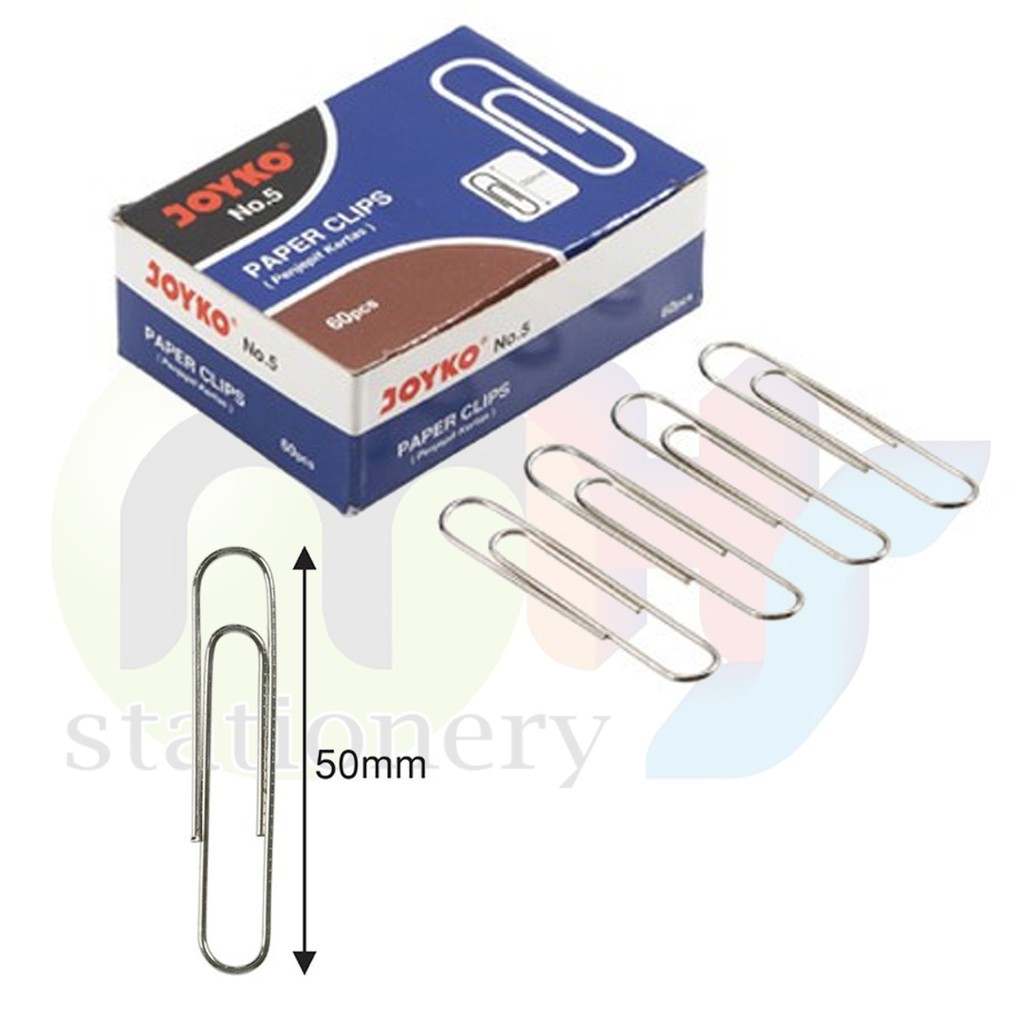 

Paper Clip / Klip / Penjepit Kertas Joyko No.5