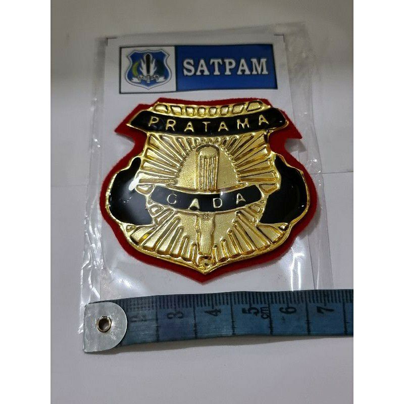 Pin Gada Pratama 6cm | Pin Gada Pratama ukuran besar | Pin dada Gada Pratama | Gada Pratama fiber