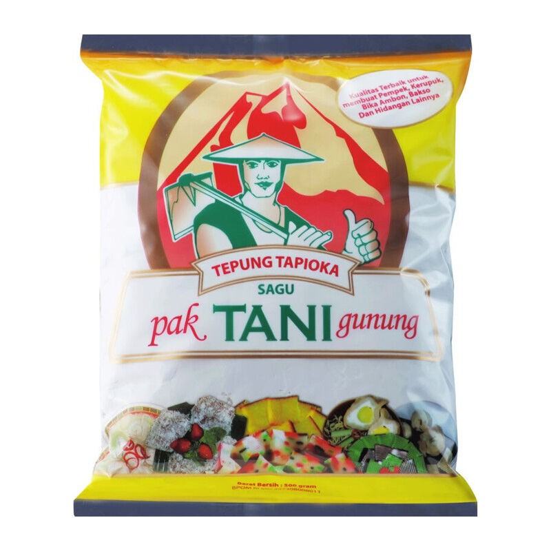 

Tepung Tapioka Pak Tani 500 G - Tepung Kanji