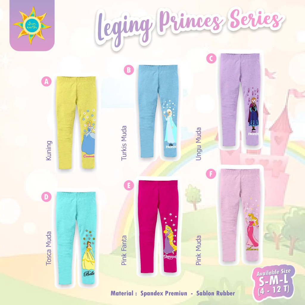 LEGING PRINCESS SERIES BY SUN EARTH