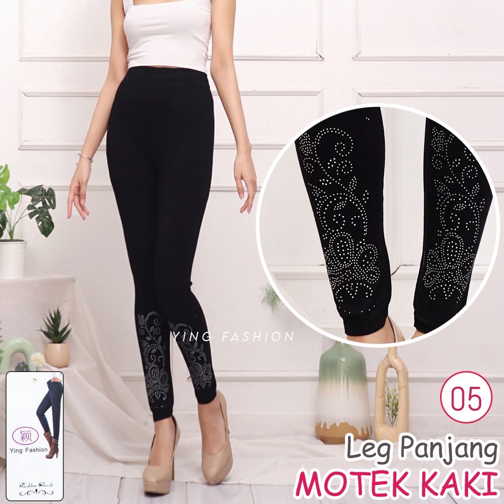 Legging MOTEK KAKI MK09-05 / LEGGING MOTEK KAKI PANJANG / LEGGING MOTEK PANJANG / LEGGING IMPORT / LEGGING YING FASHION