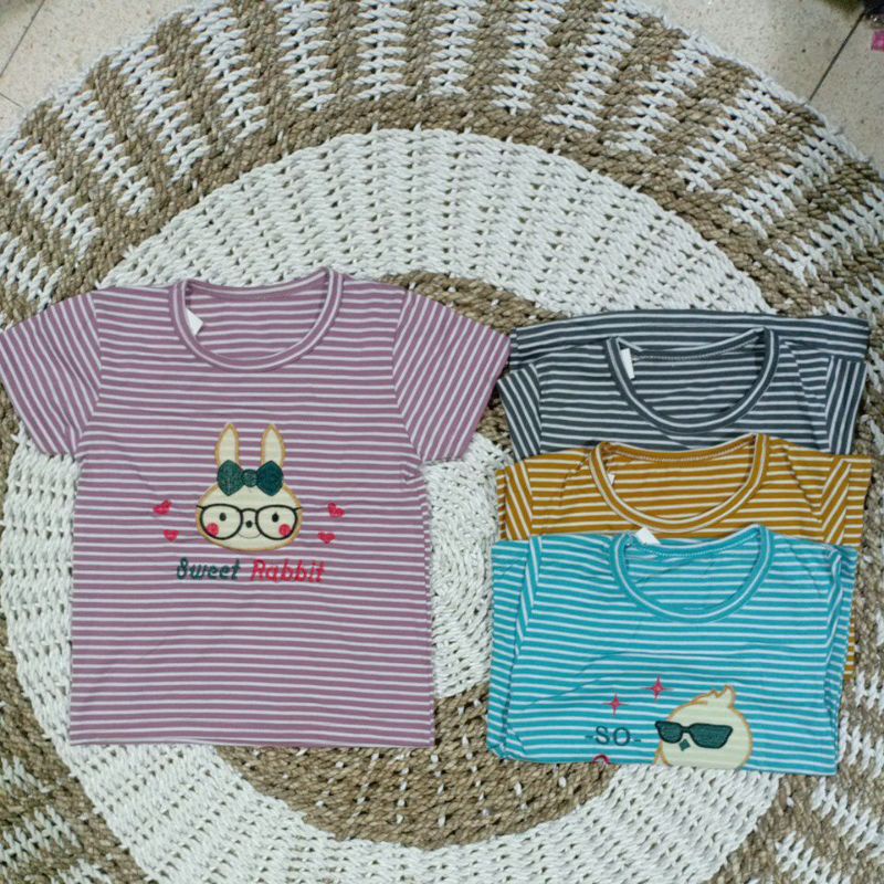 KAOS SALUR LENGAN PENDEK ANAK:2-3 THN