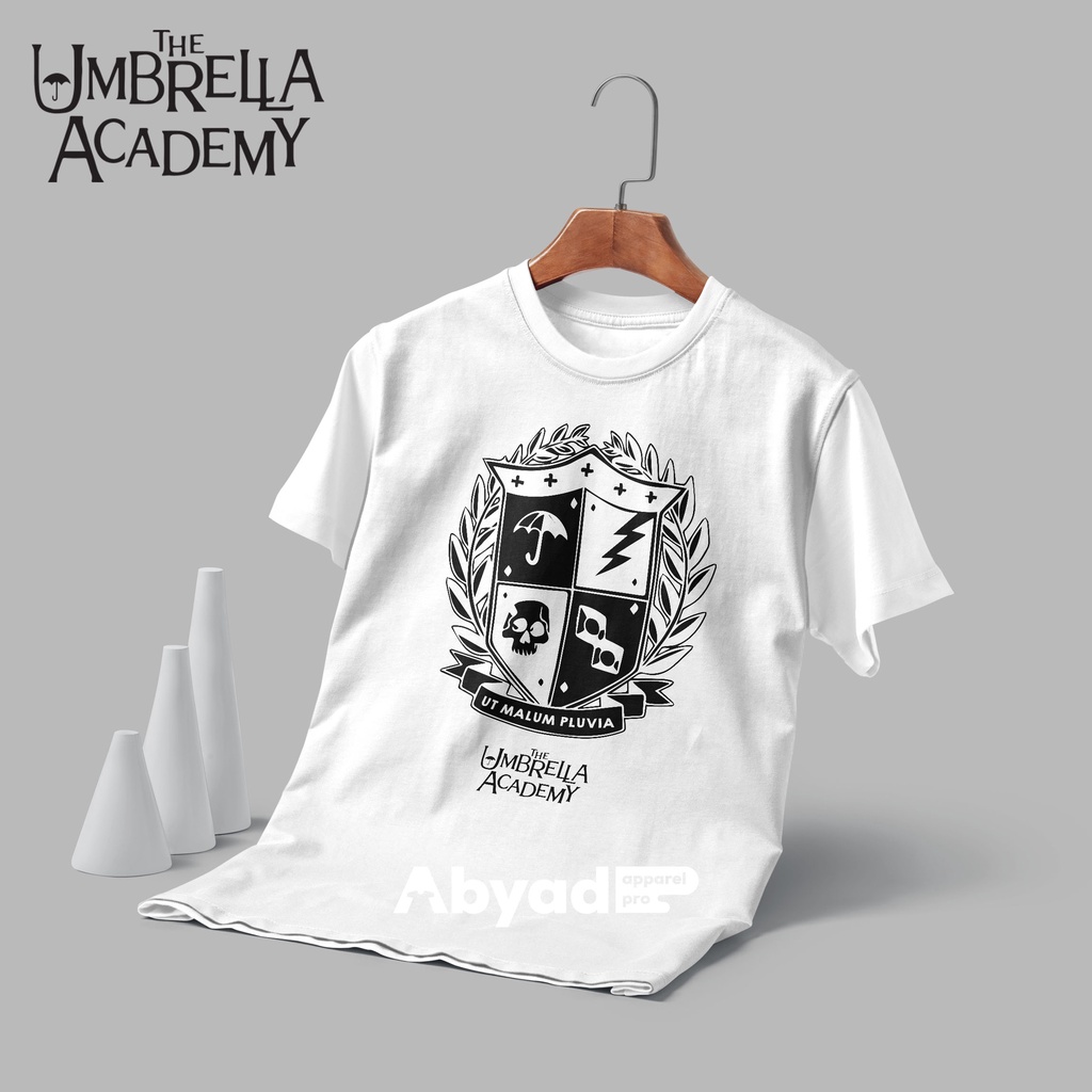 Kaos The Umbrella Academy Logo Bahan Combed Premium