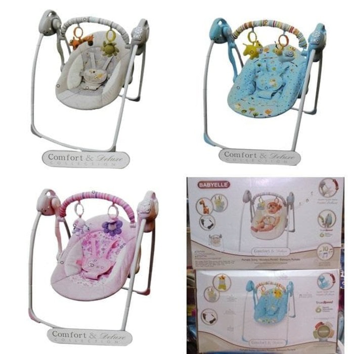 baby elle automatic cradle swing