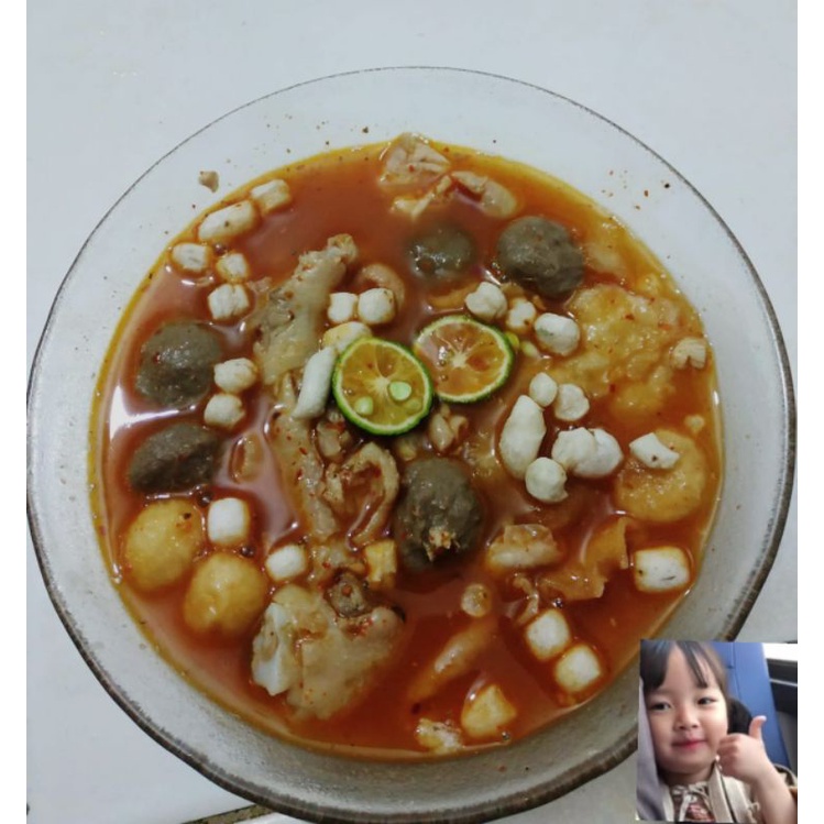 

baso aci vakum + varian topping