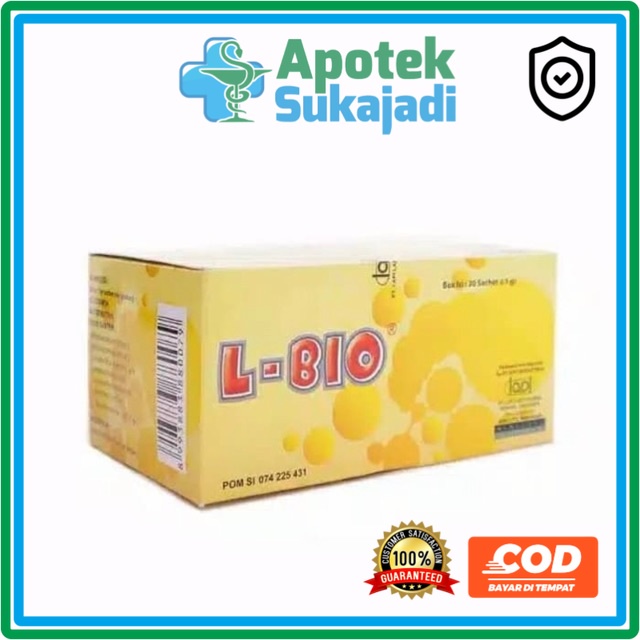 L bio sachet ( per pcs ) memelihara pencernaan & mengobati diare bayi