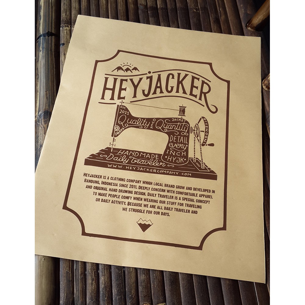 

Map A3 + Sablon & Sealer