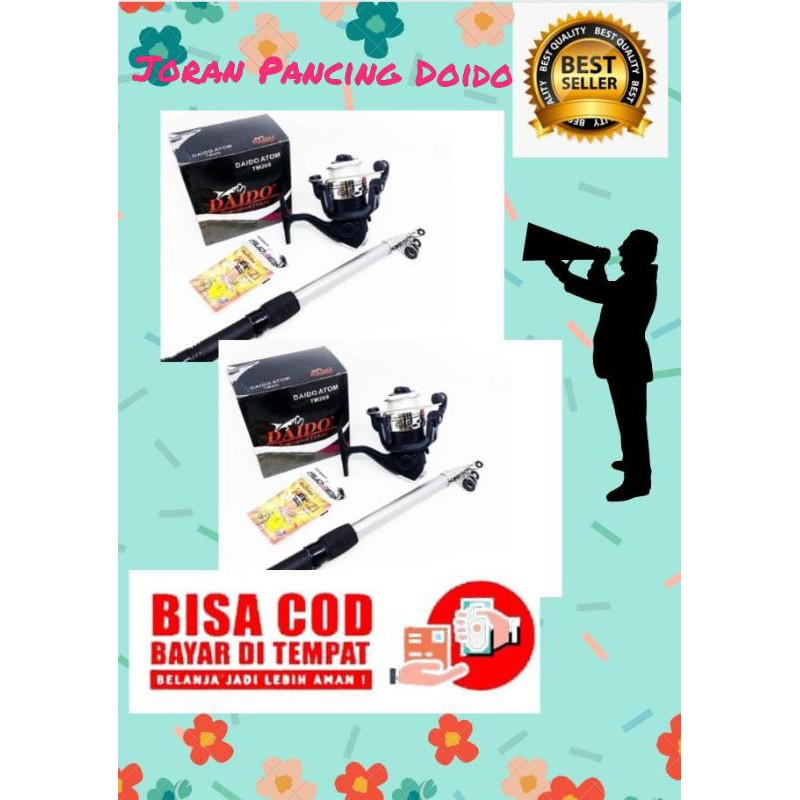 Pancing 1 set Joran Pancing Fiber