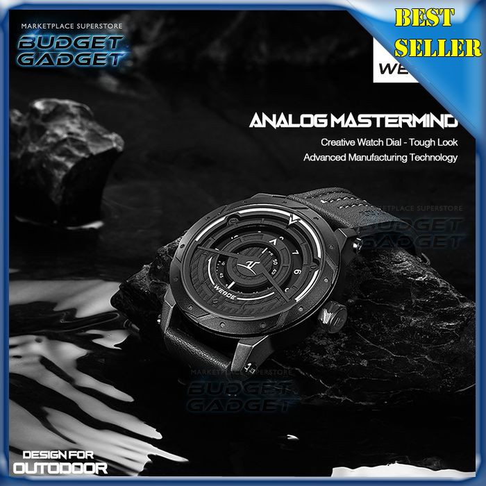 Original Weide Mastermind Jam Tangan Analog Pria - UV1708