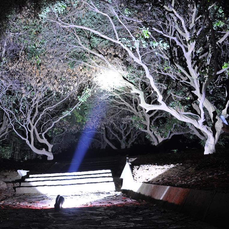 D0T6 QYD Senter LED Super Terang jumbo Multifungsi 45W IPX4 Tahan air Waterproof  Bank lampu 6 lumen