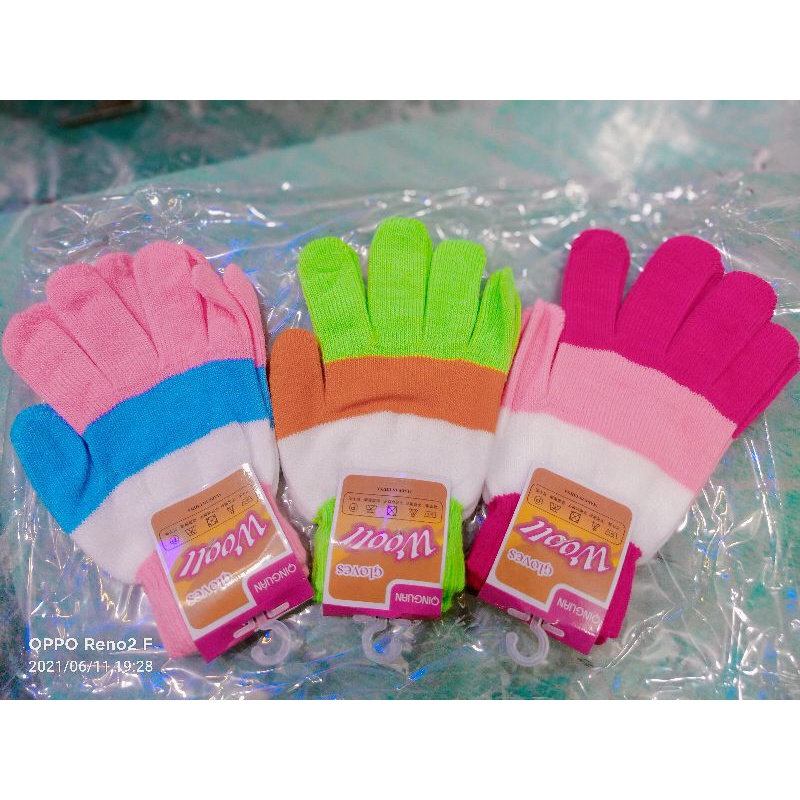 1 Lusin Sarung Tangan Rajut wanita/Grosir Sarung Tangan Murah