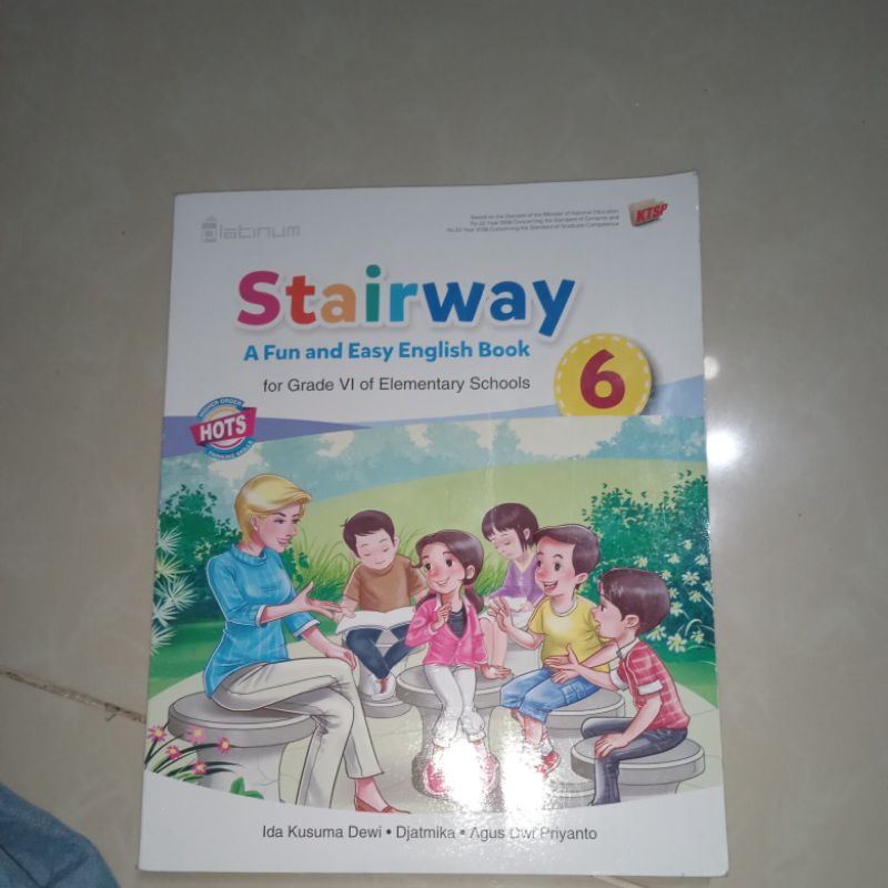 Stairway kelas 6| Buku bahasa inggris kelas 6| bahasa inggris kelas 6| buku pelajaran bekas