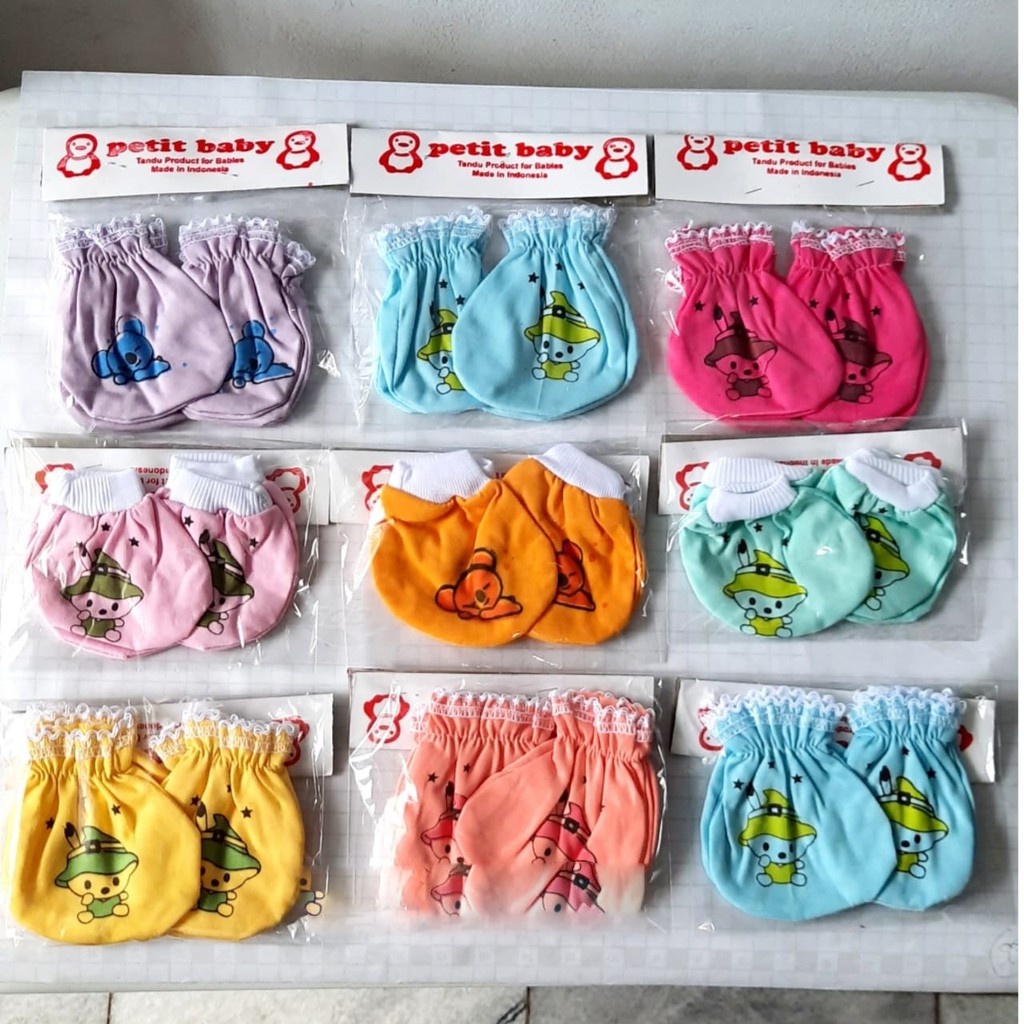 Sarung Tangan Kaki Bayi Newborn Murah