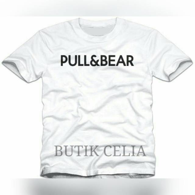 KAOS PRIA COWOK DEWASA PULL AND BEAR MURAH NYAMAN LEMBUT AWET KUALITAS BAGUS