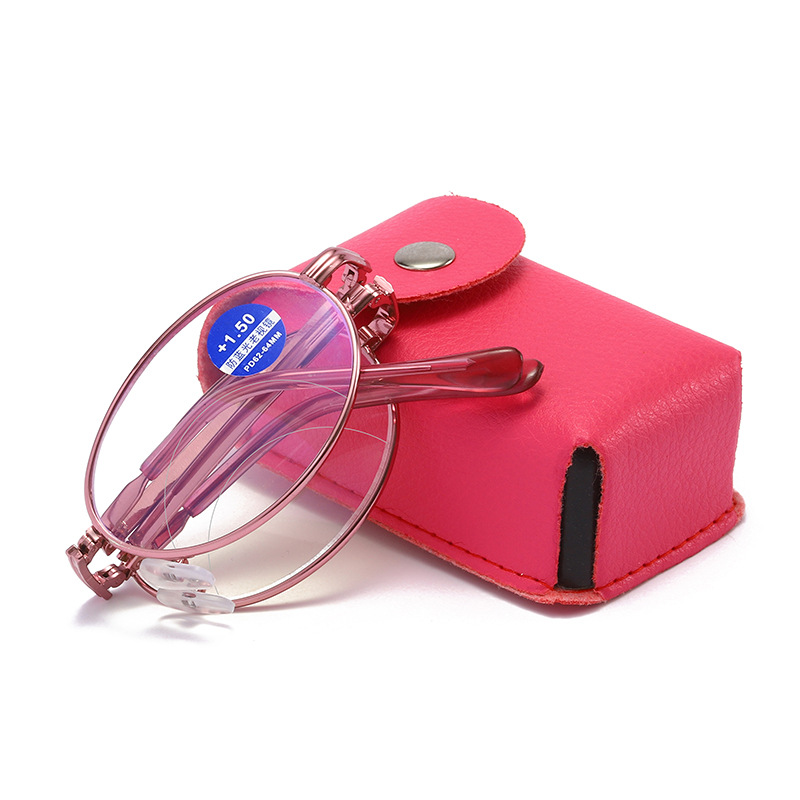 Kacamata Presbyopic Lipat Multifungsi Anti Blue Light Dengan Case