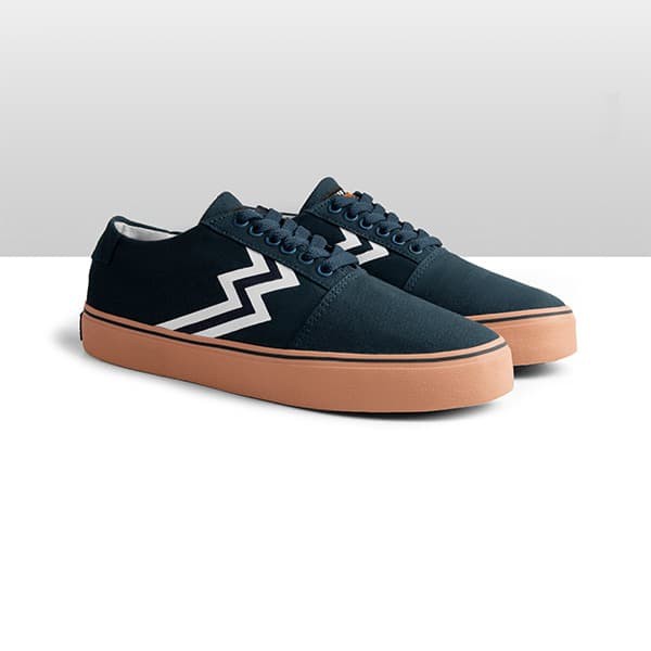 Sepatu Pria Geoff Max Official - Lucas Navy Gum Size 43 Original BNIB