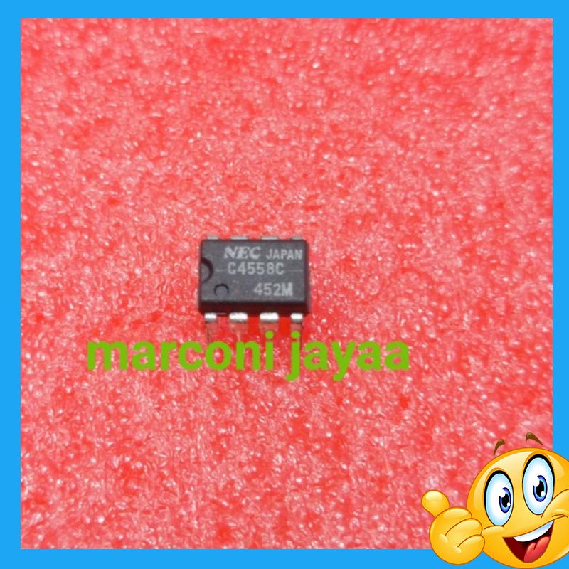 IC UPC 4558C C4558C dip 8pin NEC Japan
