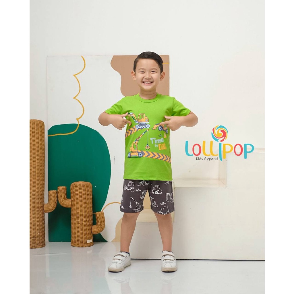 Setelan anak The Excavator Series by Lollipop