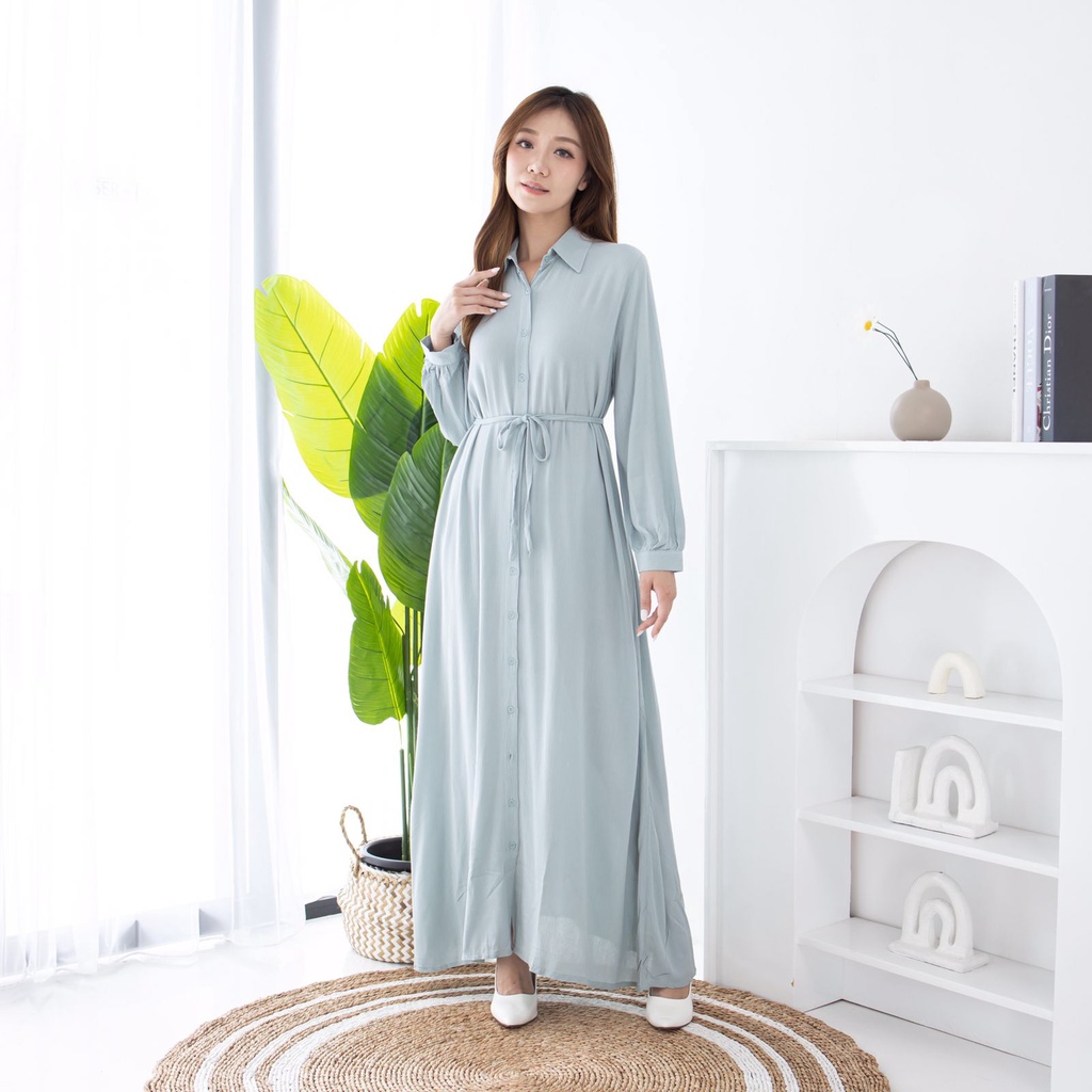 VELOVE -  V1050 Amira Long Dress - 7 COLOR &amp; 2 SIZE