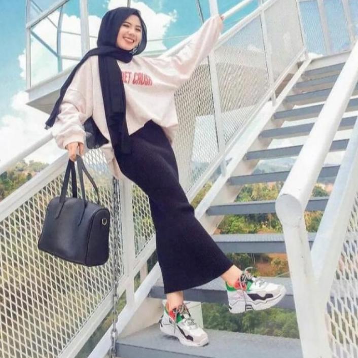 BISA ROK RAJUT SPAN PENSIL | ROK PENSIL RAJUT | ROK PANJANG 90 CM | ROK MAXI