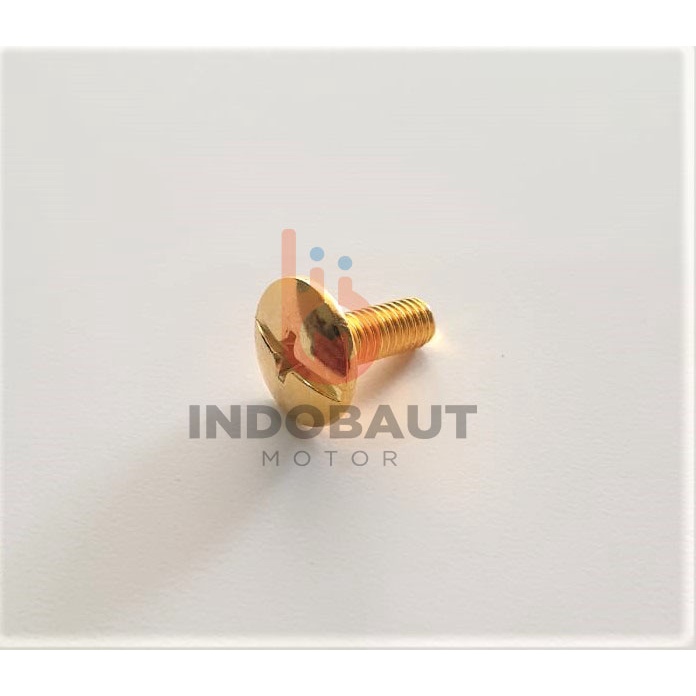 Baut Body 6x16 Gold