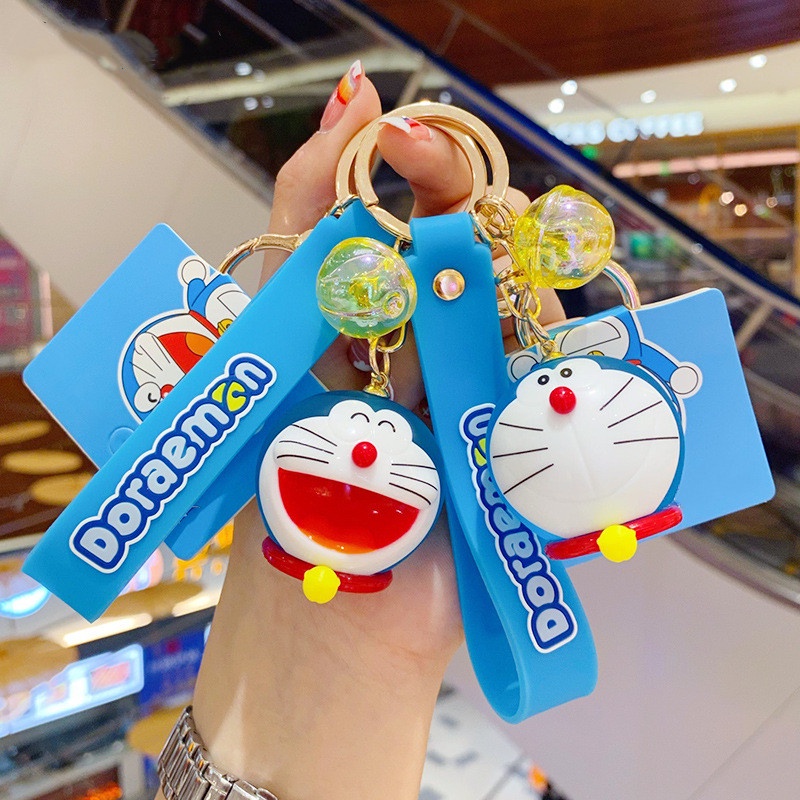 1pc Gantungan Kunci Desain Kartun Doraemon Nobita Nobi Bahan Akrilik Untuk Tas