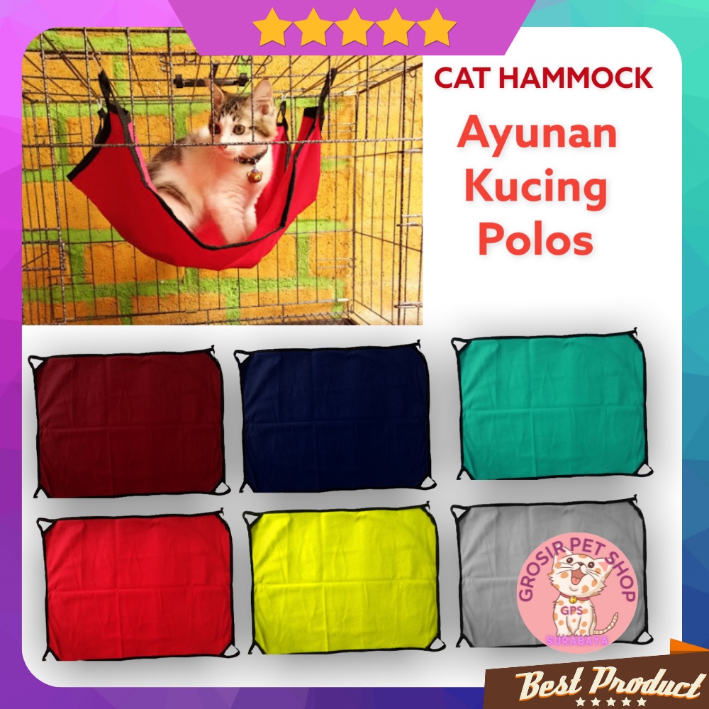 Cat hammock / ayunan kucing anjing kelinci murah bahan tebal