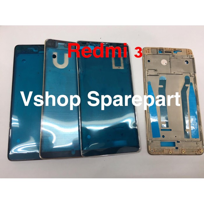 Tulang Tengah Bezel Frame LCD Tatakan Lcd Xiaomi Redmi 3