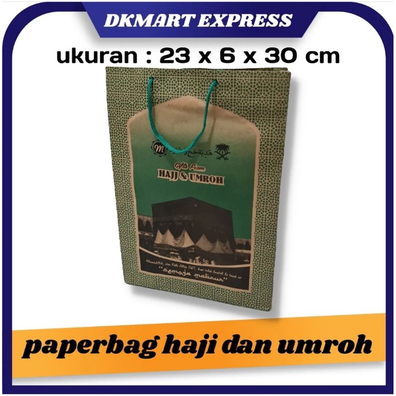 paper bag besar haji dan umroh paperbag haji umroh tas oleh oleh haji umroh