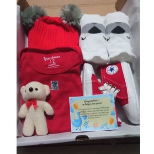 hampers bayi / gift box bayi Hampers Bayi Newborn Baby Gift Set Unisex Kado Lahiran Parcel Bayi Laki-laki Perempuan