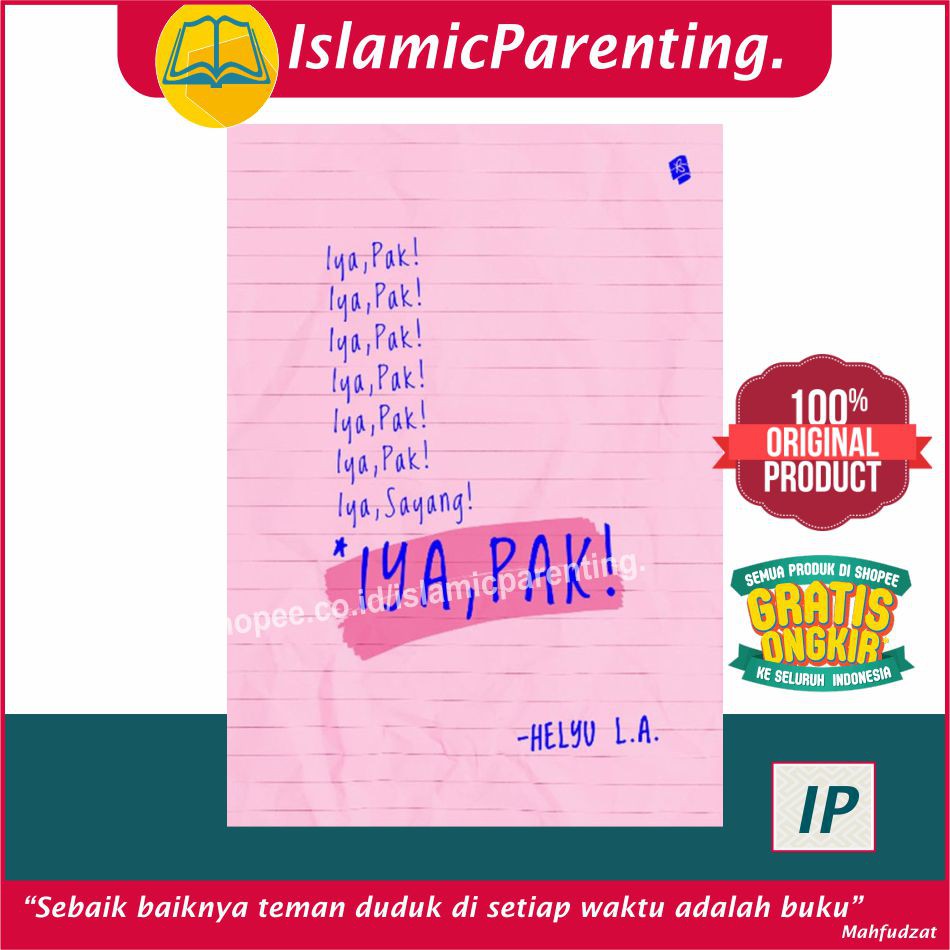 NOVEL IYA, PAK  HELYU L.A