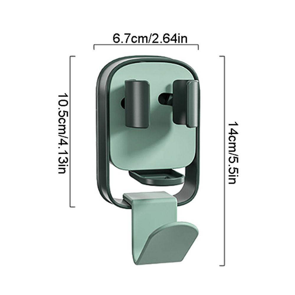 Populer Tempat Sikat Gigi Elektrik 2in1 Mulus Plastik Auto Lock and Release Aksesori Kamar Mandi Rak Penyimpanan Yang Dipasang Di Dinding