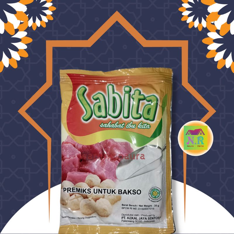 

SABITA tepung pengenyal bakso 35gr