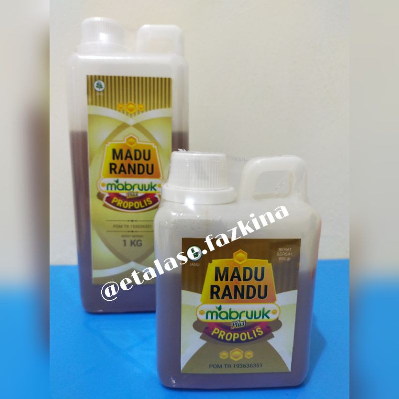 Madu Murni Propolis Original Mabruuk 1 Kg