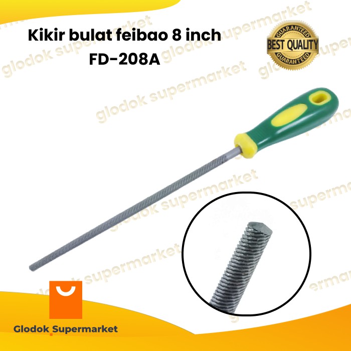 Kikir bulat feibao 8 inch FD-208A