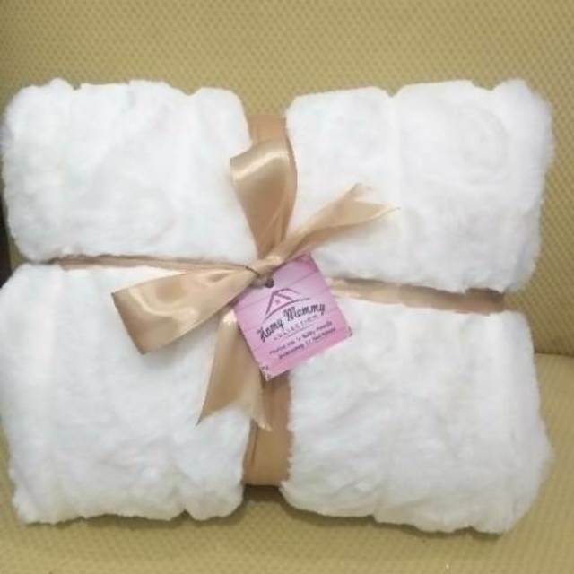 Termurahhhh SELIMUT PUTIH Polos Motif LEMBUT