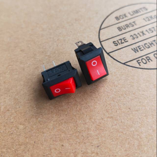 POWER SWITCH MINI SAKLAR MINI READY HITAM