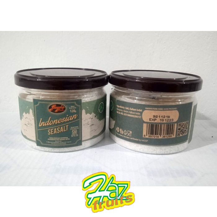 

Jays Indonesian Seasalt Garam Laut Asli 120Gram