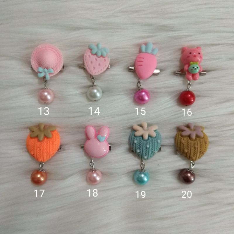 Bros Dagu Juntai Warna Warni / Bross Dagu / Bros Juntai Karakter-1