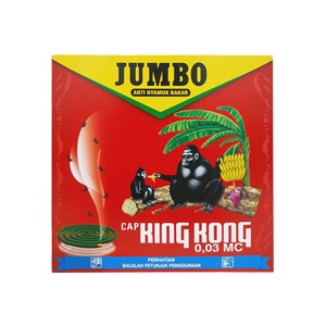 Obat Nyamuk Bakar Kingkong Jumbo dijual per pack