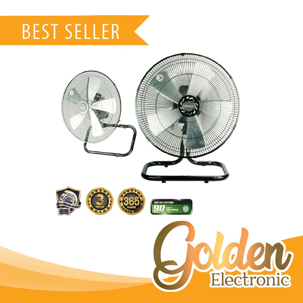 KIRIN Industrial Fan 2in1 KIF-1821FL Power Fan Paling Murah