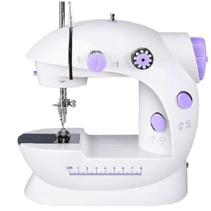 BIG SALE MESIN JAHIT MINI PORTABLE GT-202/FHSM-202 TERLENGKAP