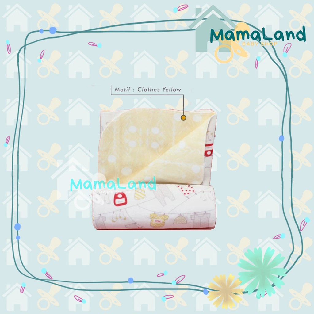 Perlak Kuma Kuma - Perlak Pelindung Kasur Bayi Waterproof Fleece