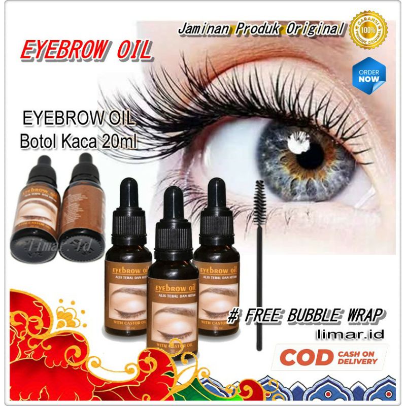 EYELASH &amp; EYEBROW Growth Oil  [ Serum Penumbuh Alis &amp; Bulu Mata ]